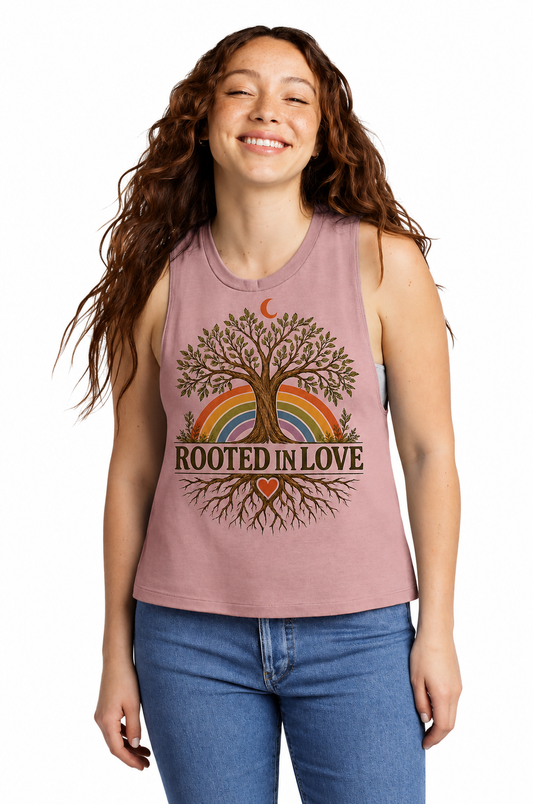 Rooted In Love Sustainable Muscle Tank